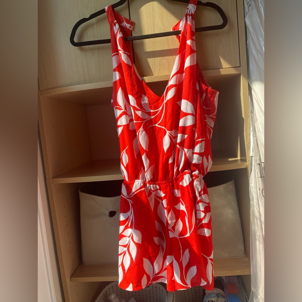 Pink Lily Romper